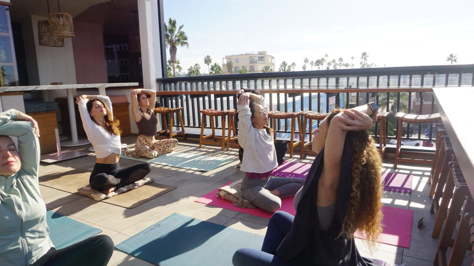 Relax With Some Rooftop Oceanside Yoga During Your Stay | The Brick Hotel