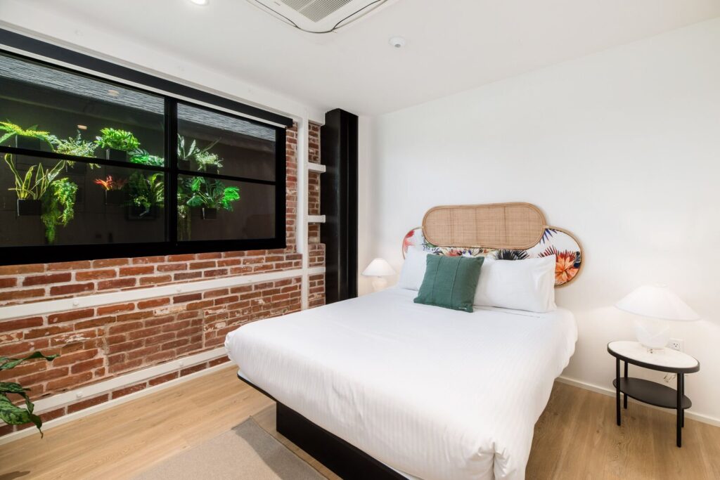 Reserve your standard Brick Hotel room today