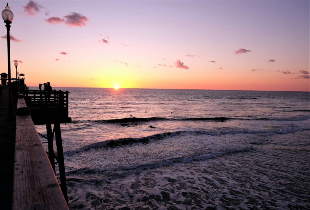 Check out the Oceanside pier